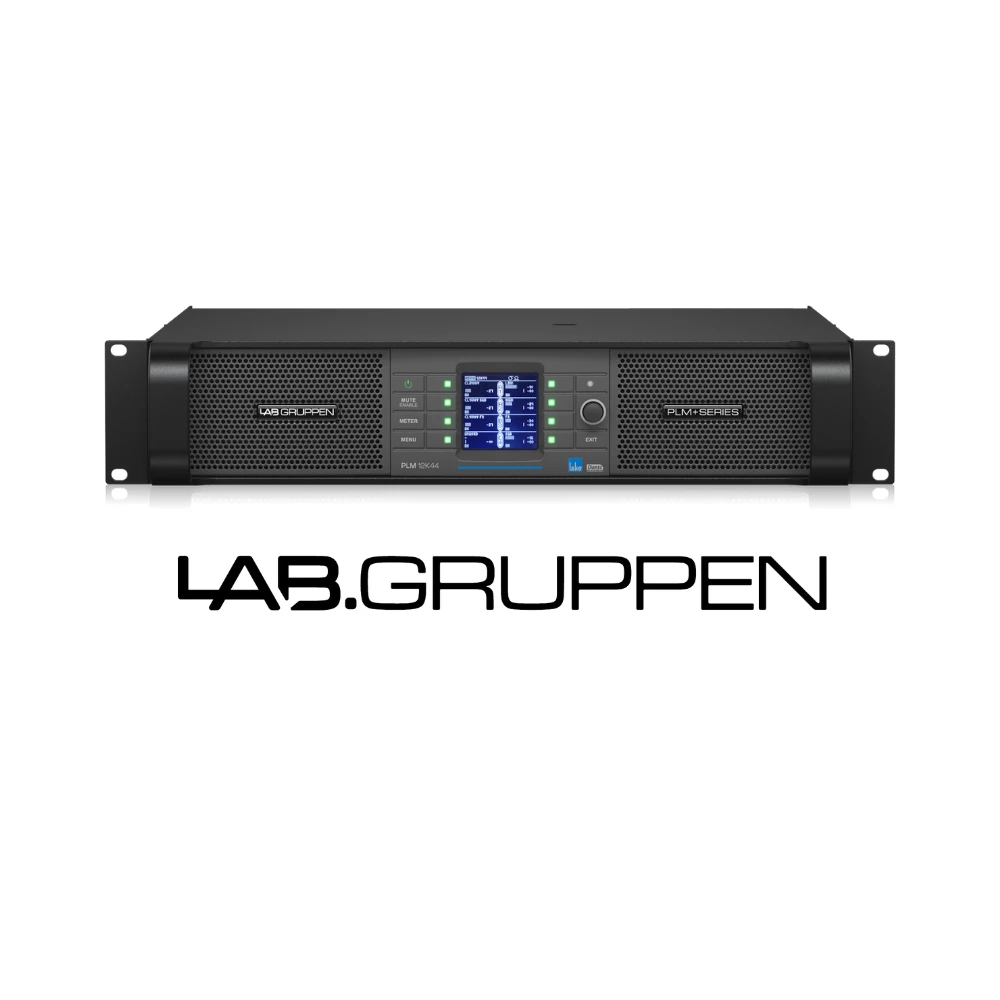 Amplificador de 4 canais de 12.000 W com Lake DSP e rede (speakON) PLM 12K44SP