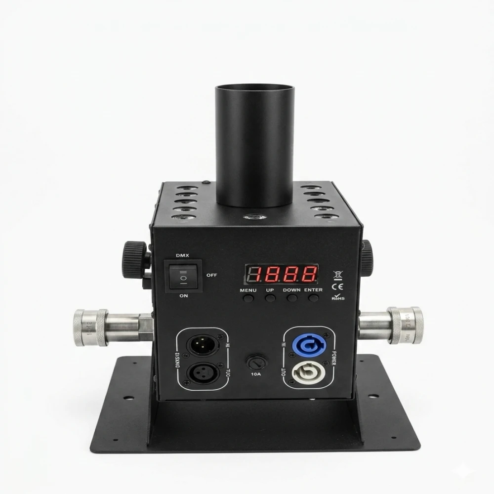 Co2 con led quadrado